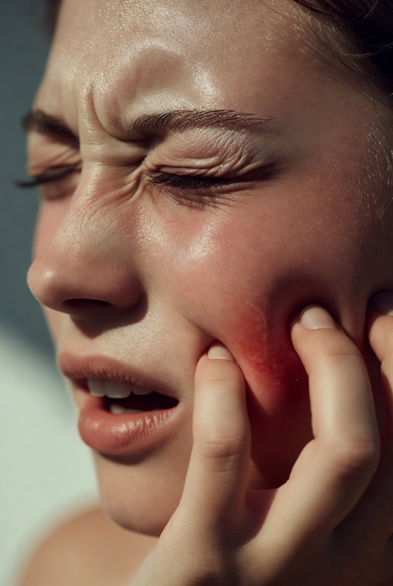 Patient experiencing tooth pain — Emergency Dental Care at Carrollwood Smiles, Tampa FL