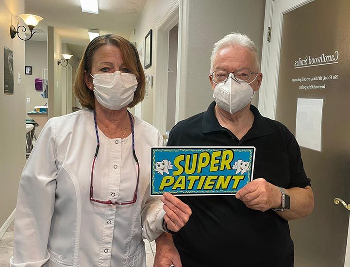 Carrollwood Smiles dental team at work, Tampa FL