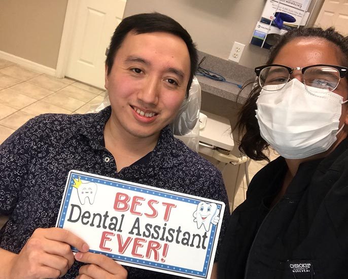Carrollwood Smiles dental office patient consultation, Tampa FL