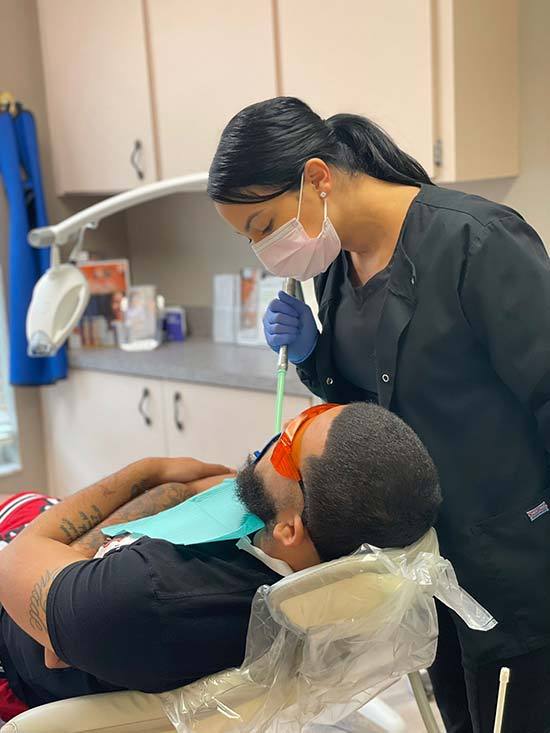 Carrollwood Smiles dental operatory room, Tampa FL